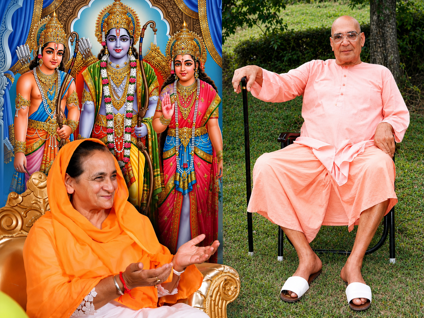 Nakur Wale Baba Ji — sacred moment at the Nakur ashram