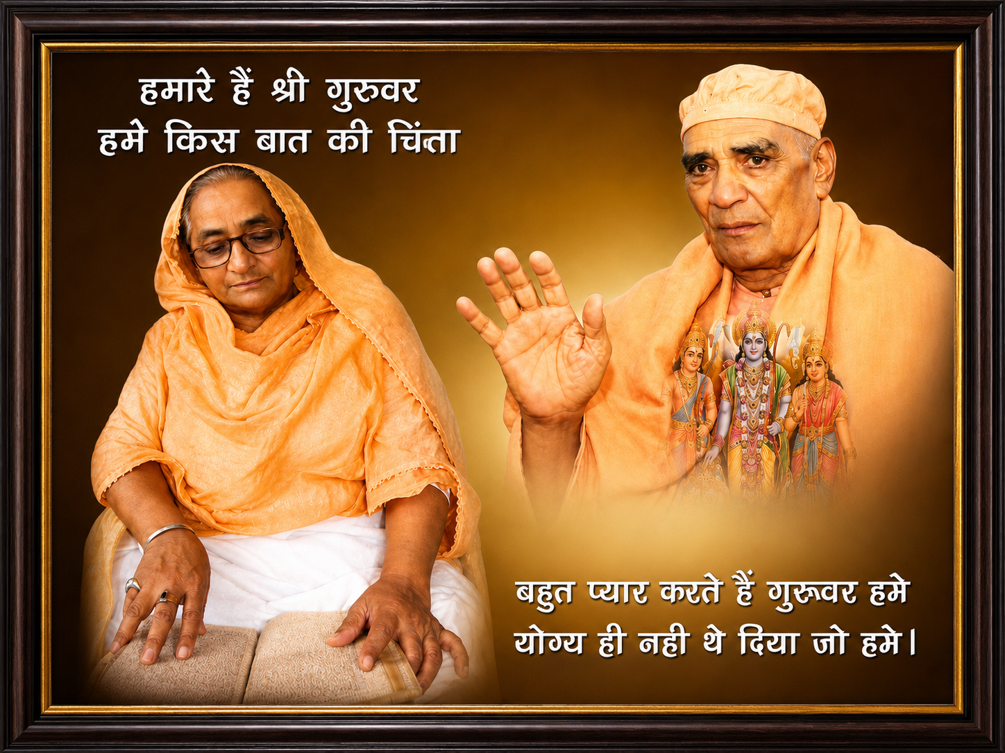 Nakur Wale Baba Ji — sacred moment at the Nakur ashram