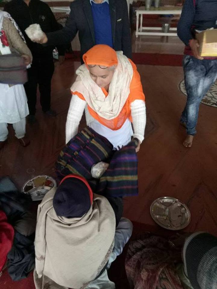 Nakur Wale Baba Ji — sacred moment at the Nakur ashram