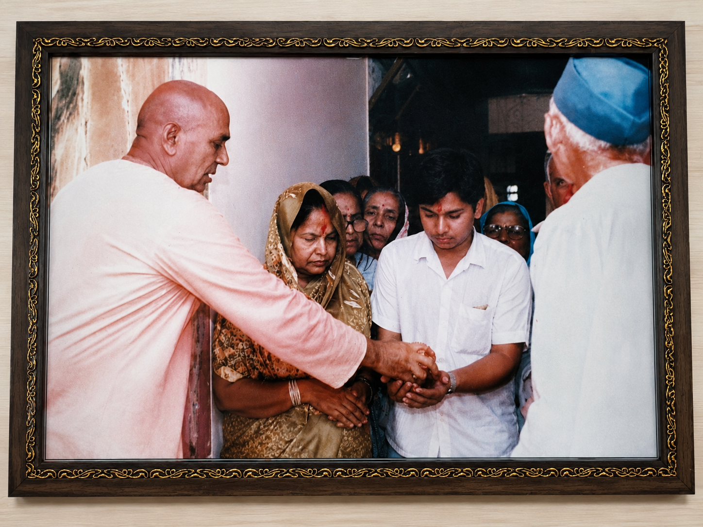 Nakur Wale Baba Ji — sacred moment at the Nakur ashram